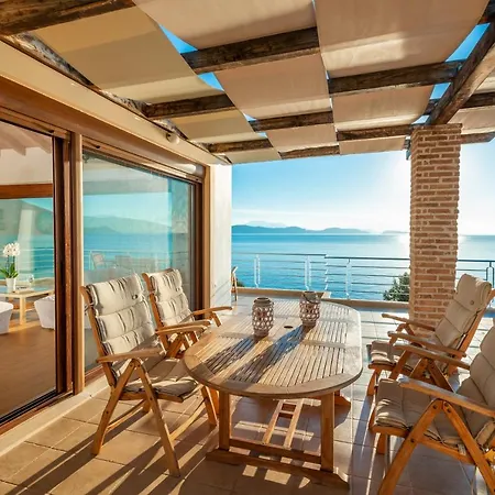 Villa Iris Lefkada - Karavi With Private Sea Access