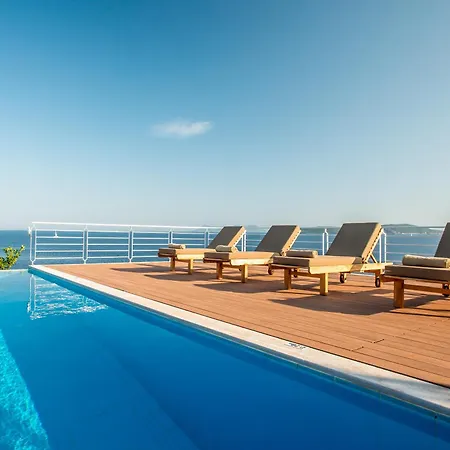 Seafront Karavi With Private Sea Access - Iris Lefkada Sivota