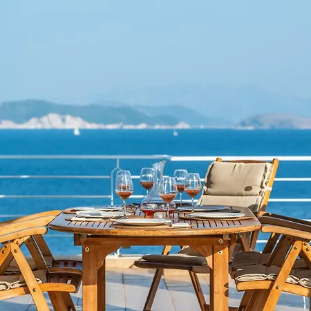 Villa Iris Lefkada - Karavi With Private Sea Access Sivota